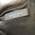 Load image into Gallery viewer, Versace Black 2021 Lambskin Leather Mini Dress
