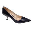 Load image into Gallery viewer, Prada Black Pointed Toe Patent Leather Pumps
