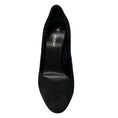 Load image into Gallery viewer, Giuseppe Zanotti x Balmain Black Round Toe Suede Pumps
