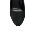 Load image into Gallery viewer, Giuseppe Zanotti x Balmain Black Round Toe Suede Pumps
