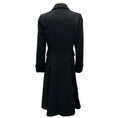 Load image into Gallery viewer, Luciano Barbera Black Double Breasted Cashmere Coat
