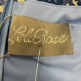 Load image into Gallery viewer, Lela Rose Cornflower Blue Floral Embroidered Full Sleeve V-Neck Cocktail Dress
