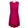 Load image into Gallery viewer, Dolce & Gabbana Pink Sequined Sleeveless Round Neck Pencil Dress
