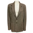 Load image into Gallery viewer, Ralph Lauren Collection Brown / Beige Hailey Single Breasted Tweed Blazer
