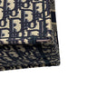 Load image into Gallery viewer, Christian Dior Ecru / Blue Dior Oblique Embroidery Medium Dior Book Tote Handbag
