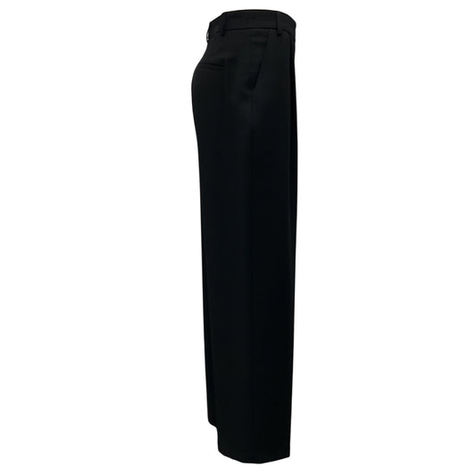 La Collection Black Constance Wool Pants