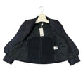 Load image into Gallery viewer, Akris Punto Navy Blue Plaid Button Front Wool and Cashmere Jacket
