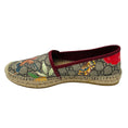 Load image into Gallery viewer, Gucci Beige Multi Tian GG Supreme Monogram Bird Print Espadrilles
