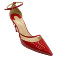 Load image into Gallery viewer, Christian Louboutin Red Patent D'Orsay Pumps

