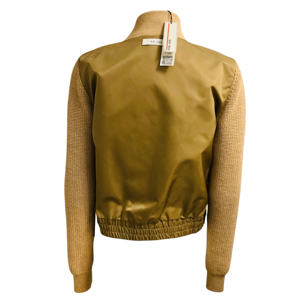 WE-AR4 Champagne West Side Bomber Jacket