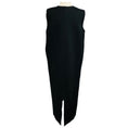 Load image into Gallery viewer, The Row Black Sleeveless Nylon Stretch Midi Sheath Dress
