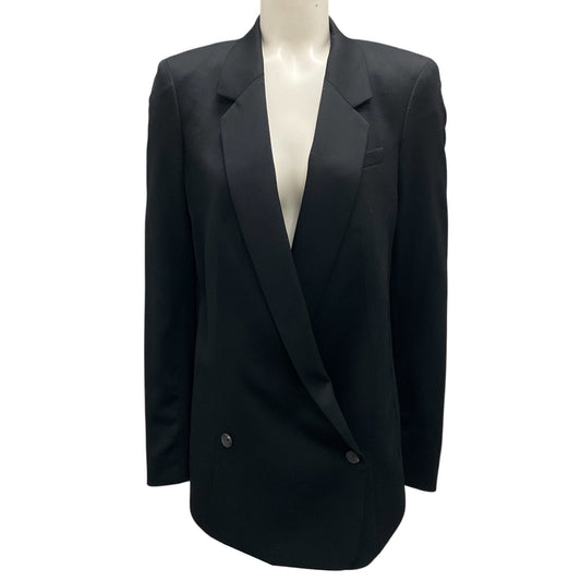 Helmut Lang Black Smoking Wool Jacket