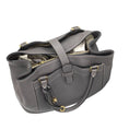 Load image into Gallery viewer, Loro Piana Grey Large Pebbled Leather Handbag
