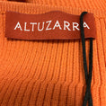 Load image into Gallery viewer, Altuzarra Orange Mareen Ribbed Knit Midi Dress
