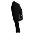 Load image into Gallery viewer, Versace Black Heritage Tweed Cardigan Jacket
