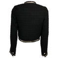 Load image into Gallery viewer, Versace Black Heritage Tweed Cardigan Jacket
