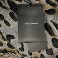 Load image into Gallery viewer, Dolce & Gabbana Black / Gold / Silver Metallic Animal Print Lurex Skirt
