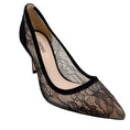 Load image into Gallery viewer, L'Agence Black Lace Simone Pumps
