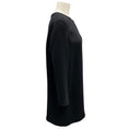 Load image into Gallery viewer, Donna Karan Black Crepe Tunic Top
