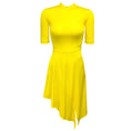 Load image into Gallery viewer, Stella McCartney Bright Yellow Fluid Jersey Dress
