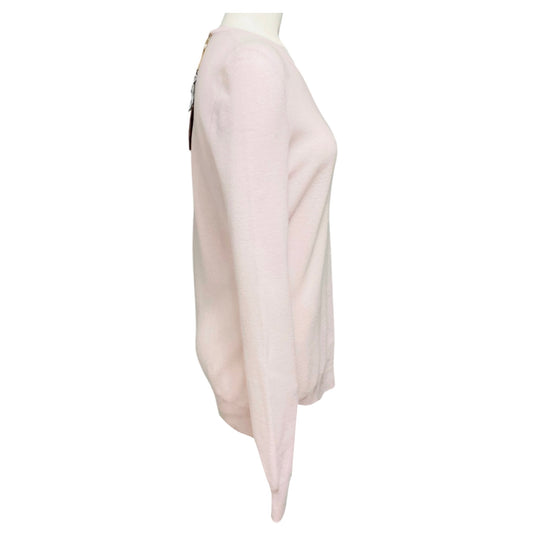 Loro Piana Light Pink Baby Cashmere Long Sleeved Crewneck Sweater