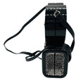 Load image into Gallery viewer, Chanel Black 2016 Plexiglass Crystal Buonasera Film Projector Minaudiere Clutch
