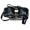 Load image into Gallery viewer, Chanel Black 2016 Plexiglass Crystal Buonasera Film Projector Minaudiere Clutch

