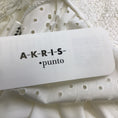 Load image into Gallery viewer, Akris Punto White Long Sleeved Eyelet Cotton Blouse
