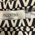 Load image into Gallery viewer, Valentino Black / White All Over Logo Print Leggings
