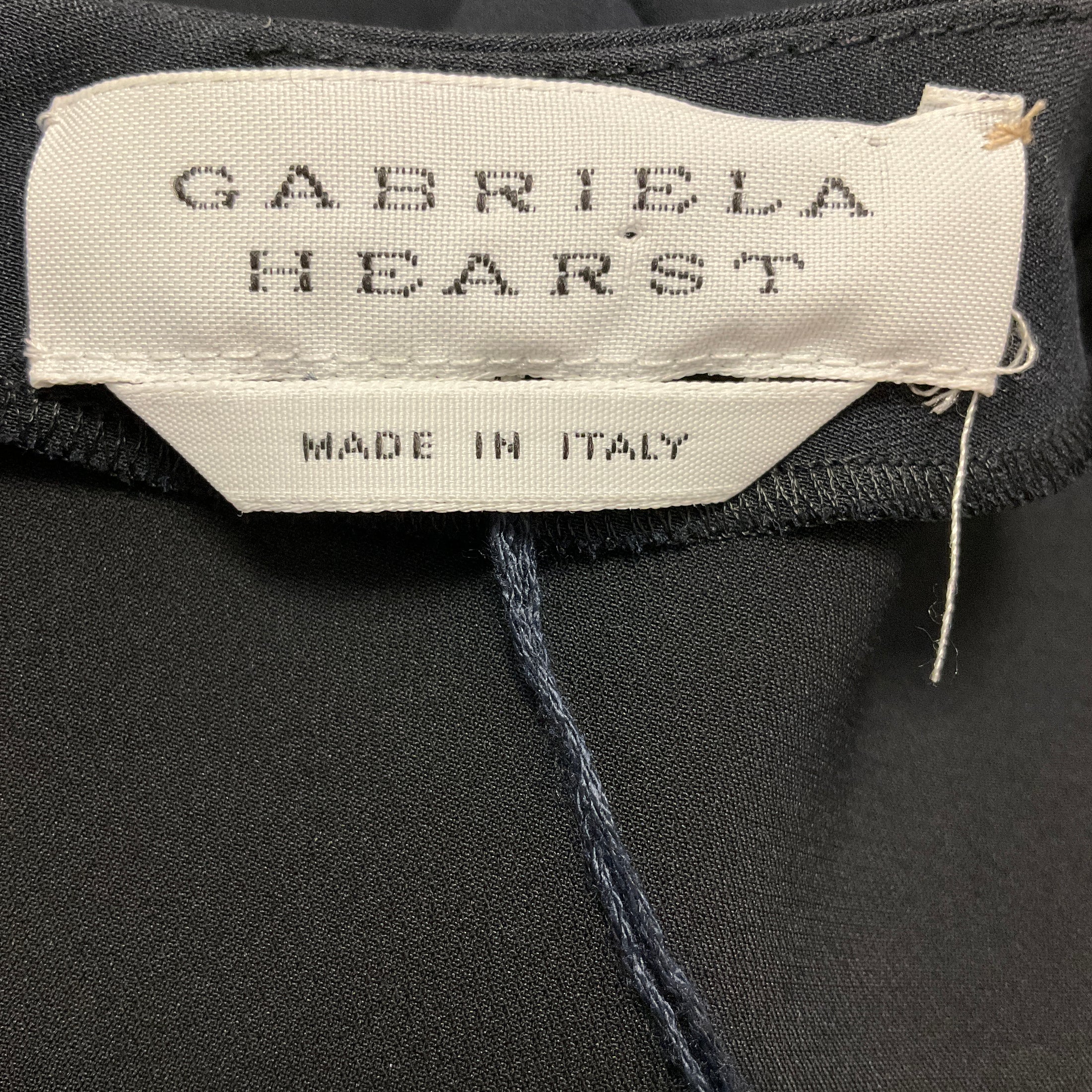 Gabriela Hearst Black Keller Tunic Dress