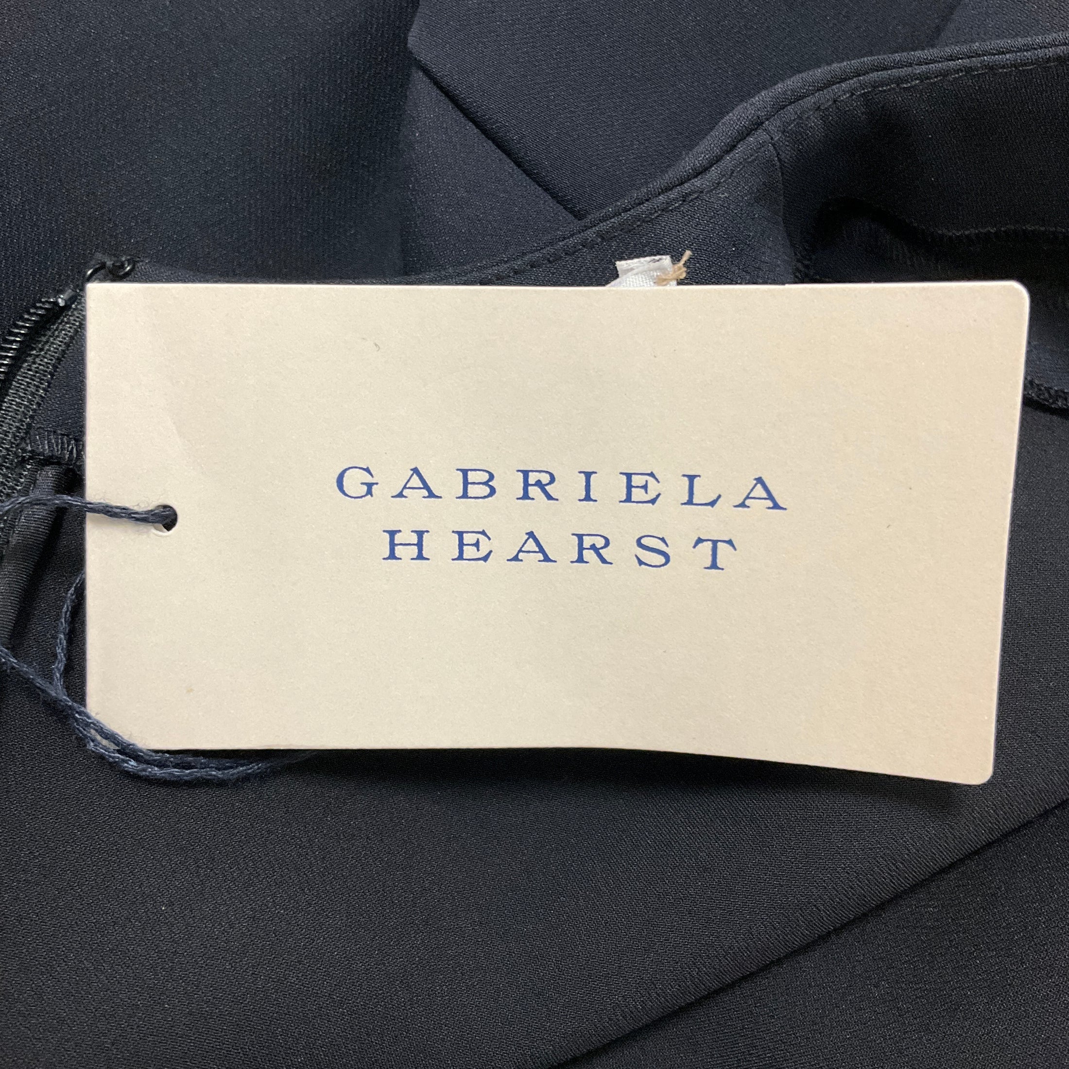 Gabriela Hearst Black Keller Tunic Dress