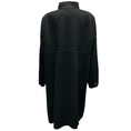 Load image into Gallery viewer, Marina Rinaldi Black Wool and Cashmere Mid-Length Coat
