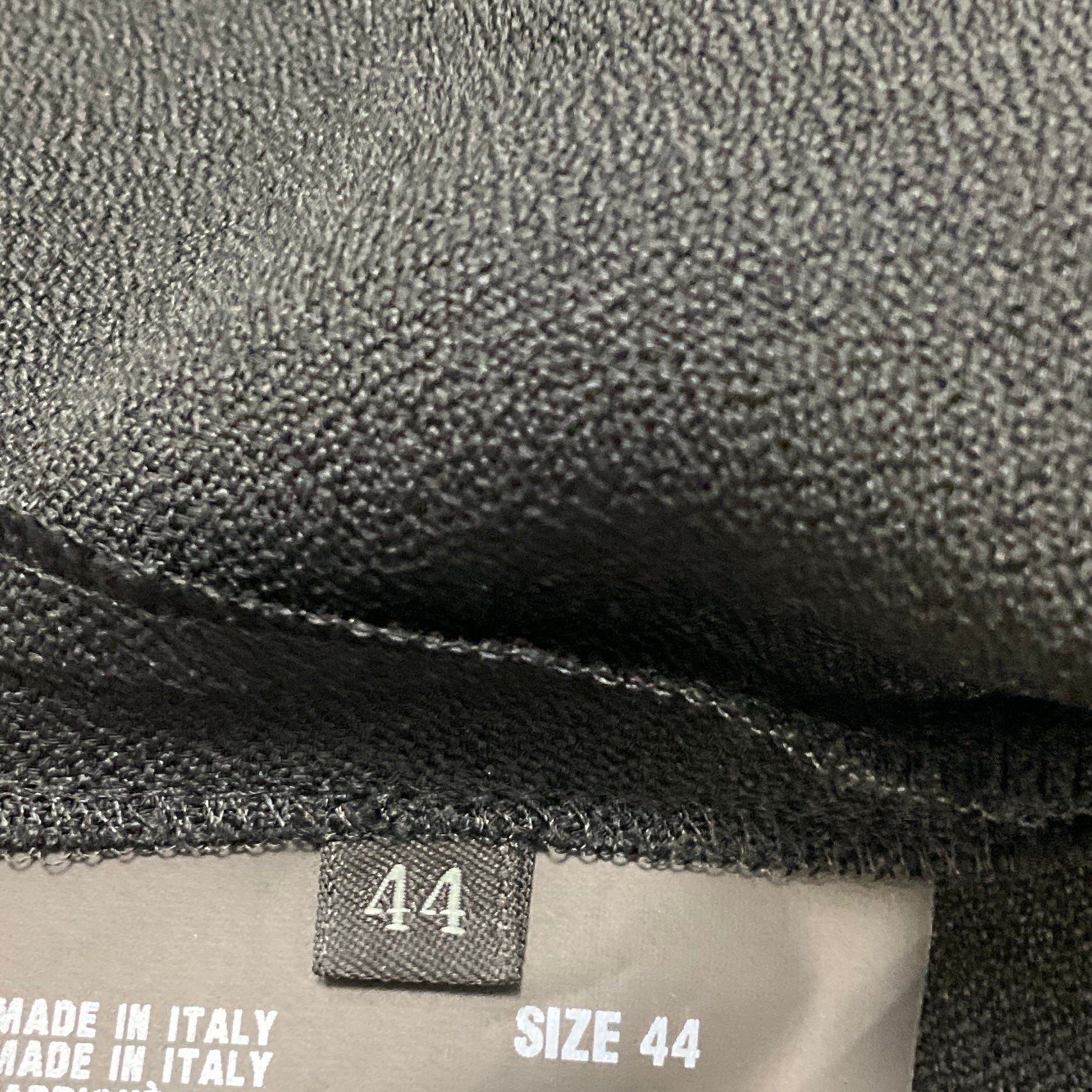 Prada Black Flared Crepe Skirt