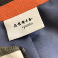 Load image into Gallery viewer, Akris Punto Orange / Ivory / Blue Multi Striped Full Zip Cotton Jacket
