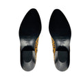 Load image into Gallery viewer, Saint Laurent Camel / Brown / Black West Leopard Print Suede Ankle Boots
