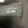 Load image into Gallery viewer, Moschino Archivio Black / Gold Bead and Pearl Embellished Midi Cocktail Dress
