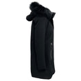 Load image into Gallery viewer, Derek Lam 10 Crosby Black 2019 Fox Fur Trim Down Parka Coat
