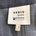 Load image into Gallery viewer, Akris Punto Blue Dark Denim Belted Chambray Skirt
