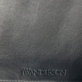 Load image into Gallery viewer, JW Anderson Black Two Way Leather Handbag with Mixed Metal Hardware
