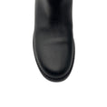 Load image into Gallery viewer, Chanel Black 2022 CC Logo Embossed Quilted Calfskin Leather Tall High Riding Boots
