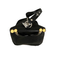 Load image into Gallery viewer, JW Anderson Black Two Way Leather Handbag with Mixed Metal Hardware
