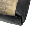 Load image into Gallery viewer, Chloe Beige / Black Fabric and Leather Double Top Handle Tote Bag

