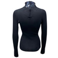 Load image into Gallery viewer, Christian Dior Navy Blue Sequin Paillette Embellished Collar Wool and Silk Knit Jumper

