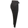 Load image into Gallery viewer, Brunello Cucinelli Medium Grey Lurex Windowpane Tie Pull On Pant
