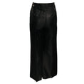 Load image into Gallery viewer, Chanel Black 2009 Shiny Linen Trousers with CC Logo Button
