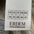 Load image into Gallery viewer, Erdem Beige / Blue Long Sleeved Beaded and Sequined Gown / Formal Dress
