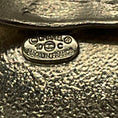 Load image into Gallery viewer, Chanel 2010 Red / Brushed Gold CC Logo Circular Enamel Locket Ring
