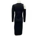 Load image into Gallery viewer, Nicholas Black Cold Shoulder Stretch Knit Dress
