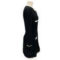 Load image into Gallery viewer, Chanel Black / White 2022 Open Knit Cardigan Sweater Dress
