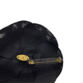 Load image into Gallery viewer, Chanel Black Camellia Silk Brooch
